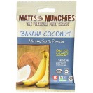 Matt's Munchies Organic Fruit Snack Banana Coconut (12x1 OZ)