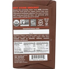 Taza Chocolate Cacao Nib Crunch (10x2.5 OZ)