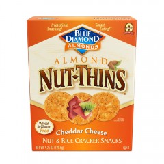Blue Diamond Cheddar Cheese Thin Crackers (12x4.25 Oz)