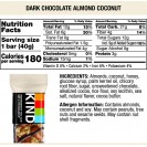 Kind Dark Chocolate Almond and Coconut Bars (12x1.4 OZ)