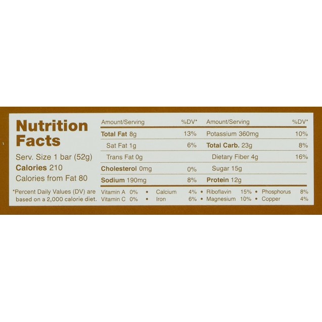 Rxbar Peanut Butter (12X1.83 OZ)