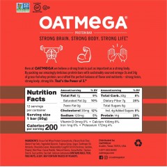 Oatmega Bar Brownie Crisp (12x1.8Oz)