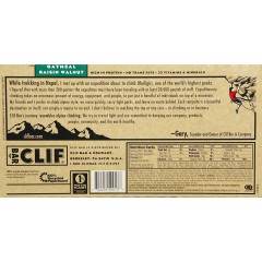 Clif Bar Oat Raisin Walnut Clif Bar Bar (12x2.4 Oz)
