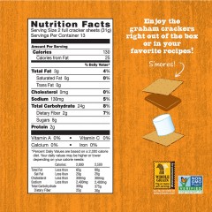 Annie's Homegrown Honey Grah Cracker (12x14.4OZ )