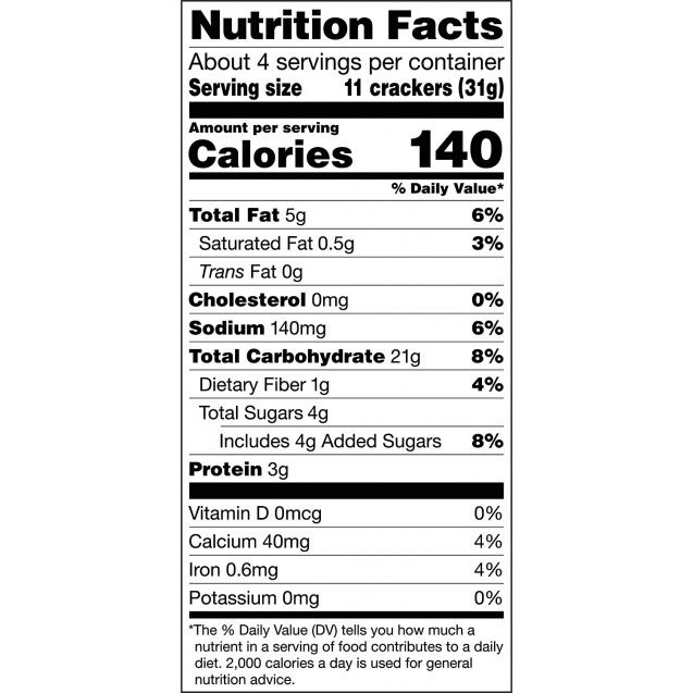 Glutino Sea Salt Crackers (6x4.25 Oz)