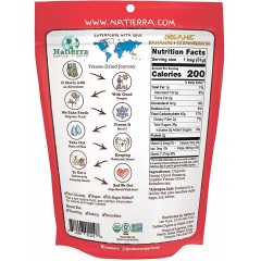 Nature's All Foods Frz Dr Bn/Str Ft (12x1.8OZ )