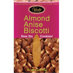 Pamela's Almond Anise Biscotti Gluten Free (8x6 Oz)