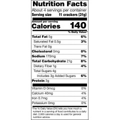 Glutino Rosemary & Olive Oil Crackers (6x4.25 Oz)