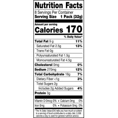 Late July Mini Peanut Butter Sandwich Cracker (4x8x1.125Z)