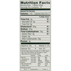 Manischewitz Matzo Crackers (12x10 OZ)