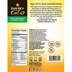 Raw Revolution Dark Chocolate Cashew & Mint (12X1.6 OZ)