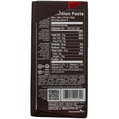 Endangered Species Dark Chocolate Bar Almond & Cranberries (12x3 Oz)