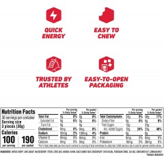 Clif Bar Strawberry Clif Bar Shot Blok (18x2.1 Oz)