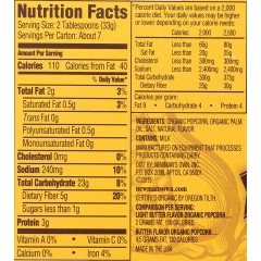 Newman's Own Organics Microwave Light Butter Pop's Corn (12x3x2.8 Oz)