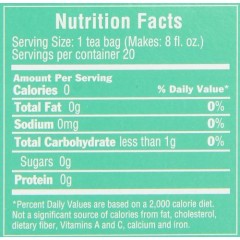 Triple Leaf Tea Jasmine Green Tea (6x20 Bag)