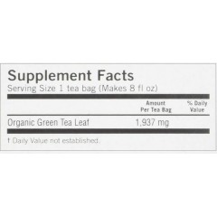 Yogi Simply Green Tea (6x16 Bag)