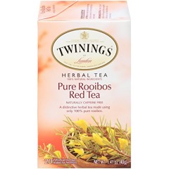 Twinings Pure Rooibos Red Tea (6x20 Bag)