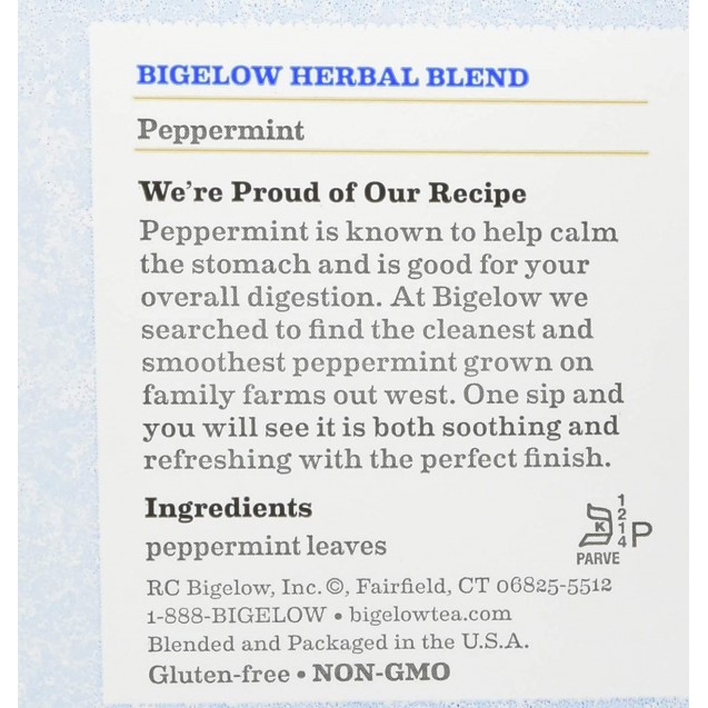 Bigelow Herbal TeaPeppermint (6x20 Bag )