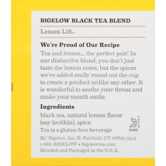Bigelow Lemon Lift Tea (6x20 Bag)