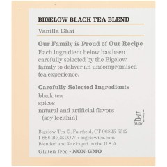 Bigelow Special Blend Vanilla Chai Tea (6x20 Bag )