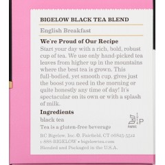 Bigelow English Breakfast Tea (6x0 Bag )