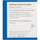 Bigelow English Teatime Tea (6x20 Bag)