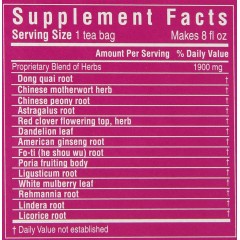 Triple Leaf Tea Sugar Balance Womens Tonic Tea (6x20 Bag)