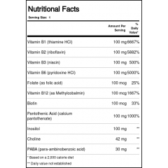 Zahlers B Complex - 180 Capsules