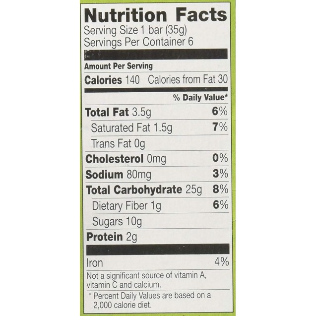 Cascadian Farms Chocolate Chip Granola Bar (12x7.4 Oz)