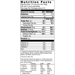 Pamela's Pancake Waffle Mix Nd Gluten Free (6x24Oz)