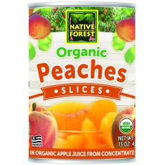 Native Forest Sliced Peaches (6x15 Oz)