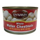 Dynasty Water Chestnuts Whole (12x8Oz)