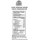 Dr. Mcdougall's Lentil Cous Soup Ls (6x2.1OZ )